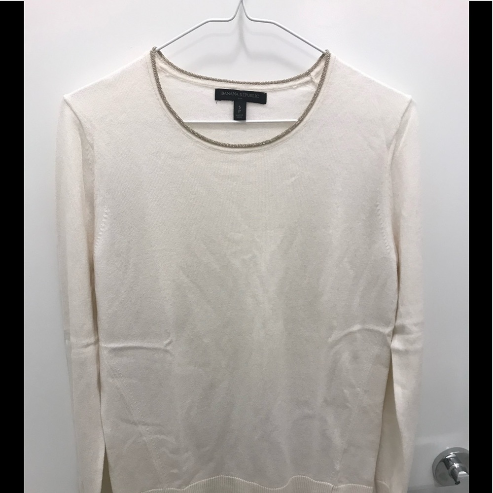 ❤️Banana republic golden neck sweater S❤️